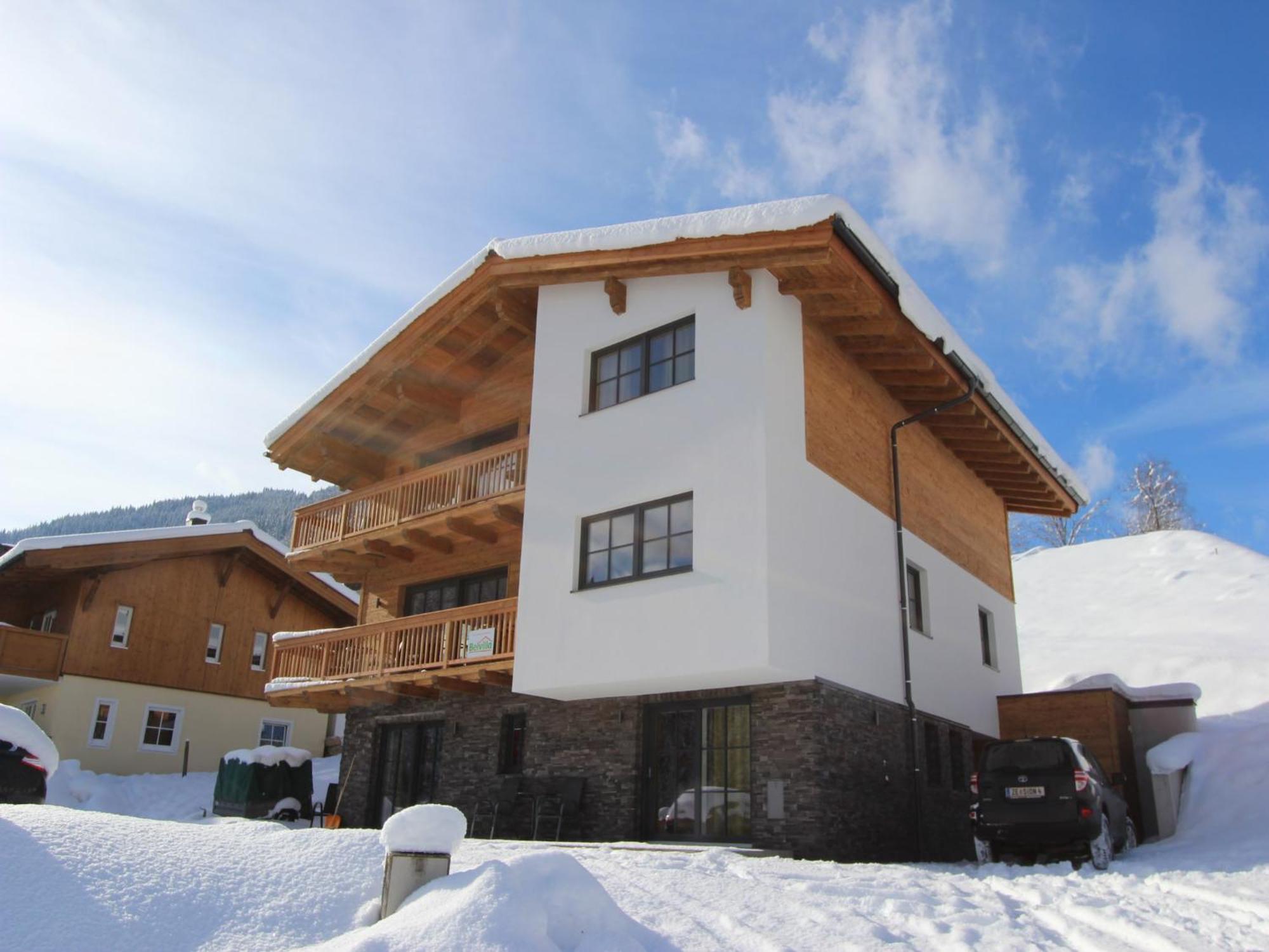 Modern Chalet With Sauna Near Ski Area In Saalbach Hinterglemm Salzburgerland Exteriör bild