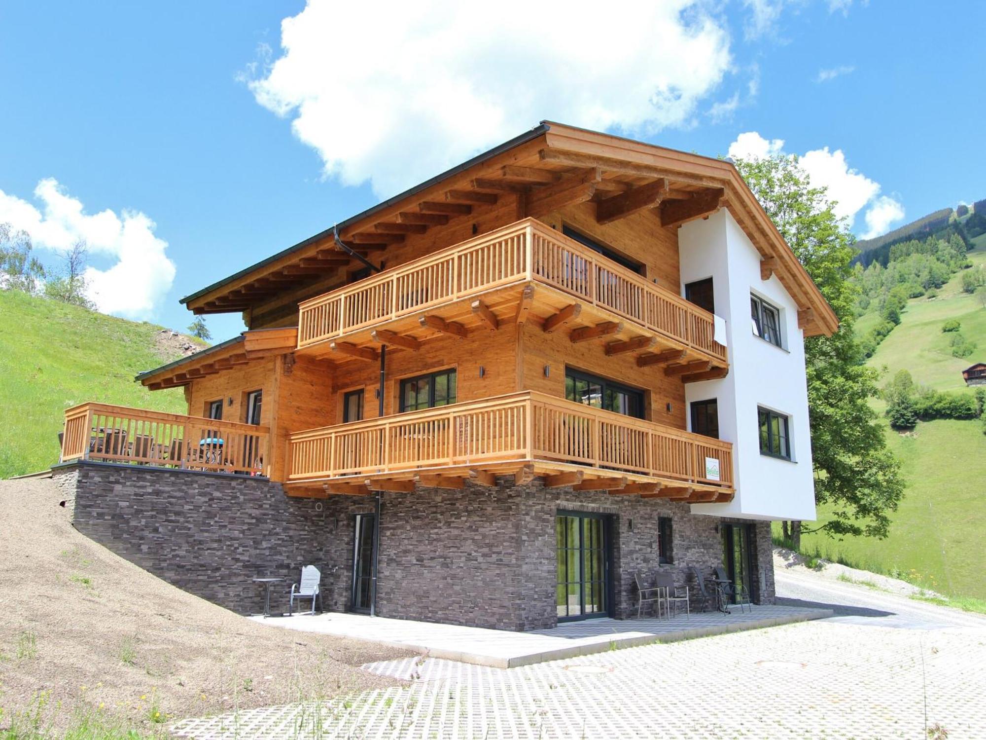 Modern Chalet With Sauna Near Ski Area In Saalbach Hinterglemm Salzburgerland Exteriör bild